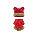 Шляпа + Шарф (Красный)