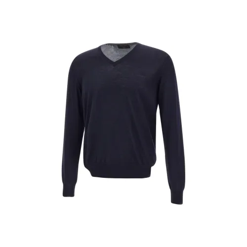 Gran Sasso Темно-синий Мужской Трикотаж