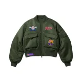 FCB/Mid Армейский зеленый [Съемный DIY Вышивка Логотип]