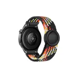 Z-Pattern Черный Радужный Круглый Магнитная Застежка Вязаная Ткань Ремешок