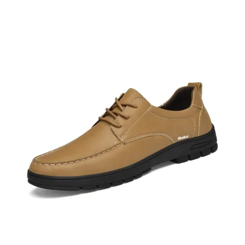 Bake Повседневные кожаные туфли с низким верхом Мужские