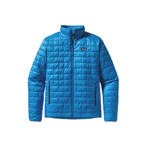 Patagonia Ярко-синий Мужской пуховик