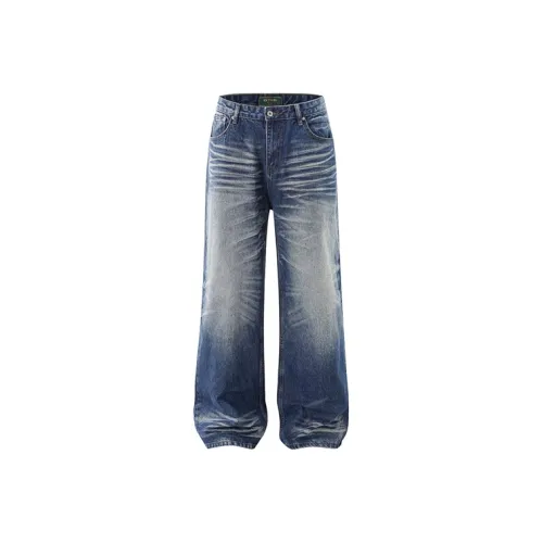 г TRE Прямой крой Джинсы Унисекс