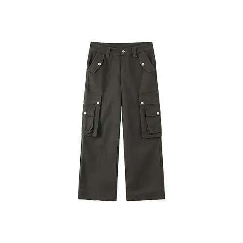 CHUU Carbon Gray Женские Повседневные Штаны