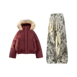 Красный + Бежевый