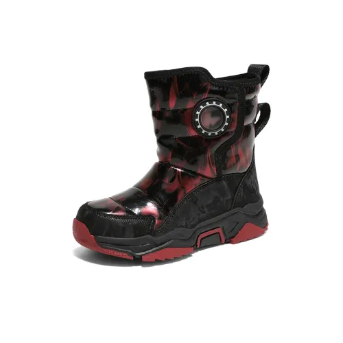 TIANCAIXIAOXIONG Противоскользящие устойчивые к истиранию легкие с амортизацией детские хлопковые ботинки