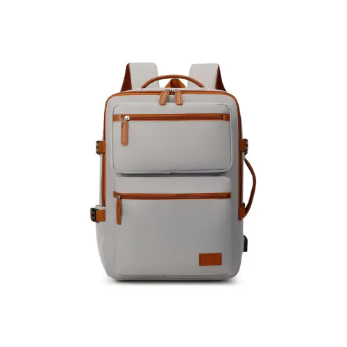 OURFUN Oxford Рюкзак Стандартный Унисекс Серый Черный Розовый Бежевый