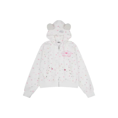 NELY Белый Женский Свитшот