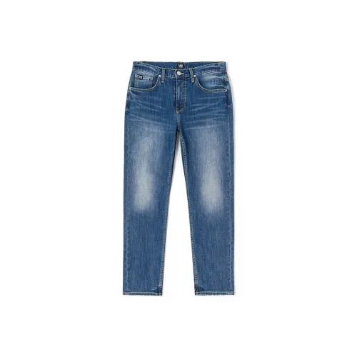 Lee совместный бренд модель Medium Blue Мужские Джинсы