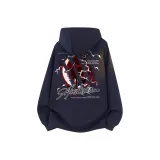 Тяжелый полиэстер-хлопок, темно-синий (с флисовой подкладкой)