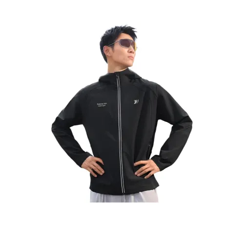 361° Grade Черный Мужской Тренч