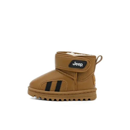 Jeep Slip-resistant Abrasion-resistant Thermal High-Top Kids Winter Boots Toddler