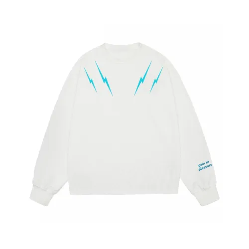 PAIN OR PLEASURE Длинный рукав Свитшот T-Рубашка Весенний Осенний Сезон