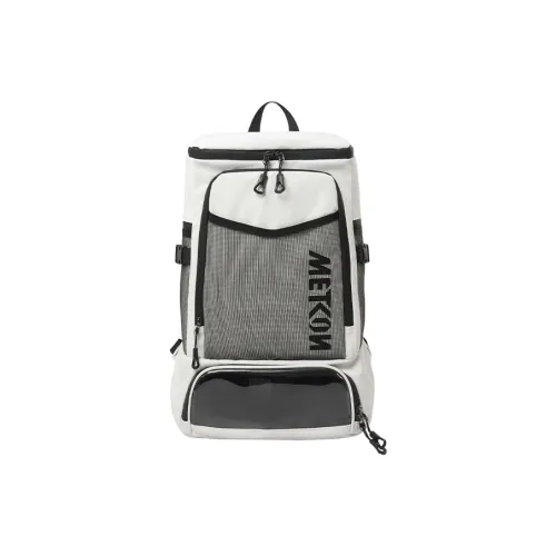 GOBLIN SHARKS 1759 Oxford Patchwork PVC Mesh Backpack Standard Unisex Multicolor