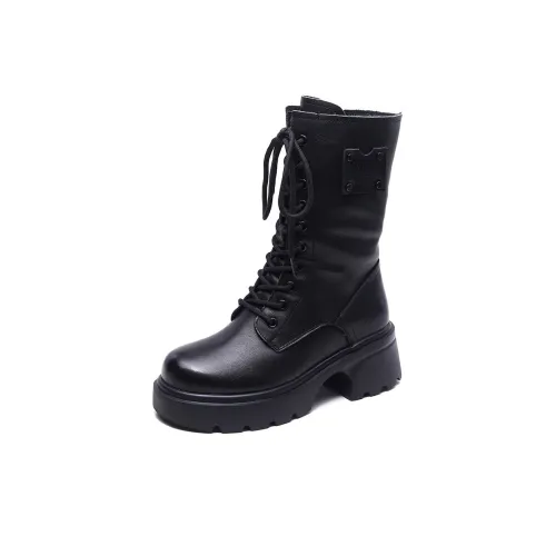 SENJIALUO Колено Высокие сапоги 6,5CM Женские