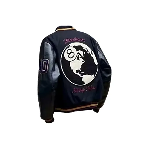 OPMY Черный [Байкер Граффити Тяжелый Вышивка] Унисекс Бейсбольные Джерси