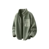 [Термический Удобный] Пальмовый Зеленый (Зеленые Полосы Логотип на Груди)