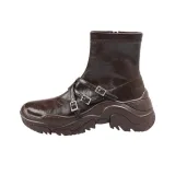 Коричневый с флисовой подкладкой