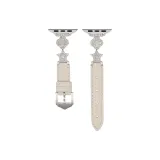 Starlight + Бежевый Белый Кожа