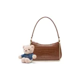 Шоколадный крокодиловый узор цвет