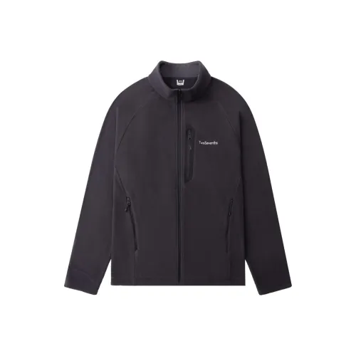 OWSTORE Mist Gray Unisex Fleece Jackets OWSTORE Туманно-серый унисекс флисовые куртки