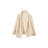 Коричневый козий кашемир