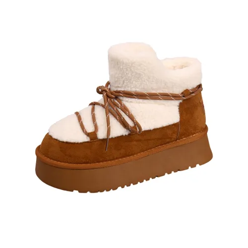 BINGO DUCK Платформа Сноубутсы Женские