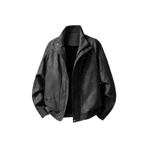 RIEZU Мужские кожаные куртки