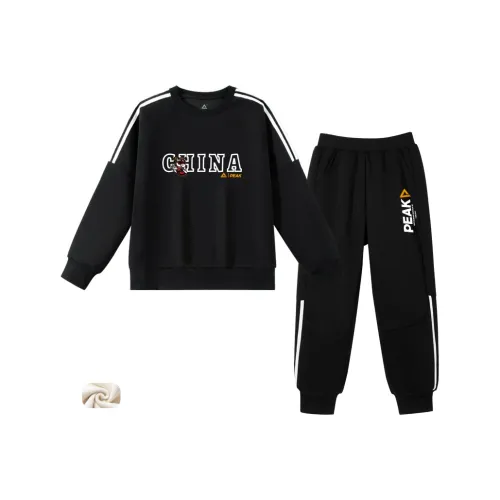 PEAK Черный PK Скейтборд Лошадь Черный PK Желтый с Белым логотипом K KIDS Повседневная спортивная одежда