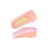 Розовый [1 шт 3,5 см] Незаметный Увеличение высоты | Мягкий отскок, Нескользящий