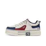 Бежевый-синий Красный