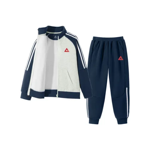 PEAK Темно-синий PK Красный логотип Белое основание K+PK Красный Квадрат Топ Правая сторона K Темно-синий PK Красный логотип Белое основание K KIDS Повседневная спортивная одежда