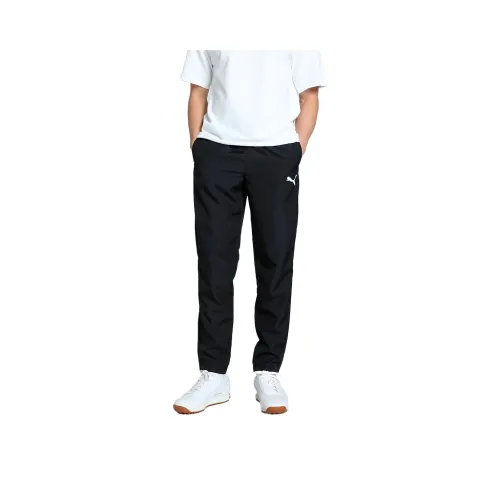 PUMA Ткани вязаные Черные Мужские Повседневные Штаны