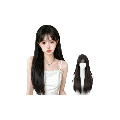 SHIYING Любовь Экстренный Черный Длинный Прямой Перук для Женщин Высокотемпературная Пряжа