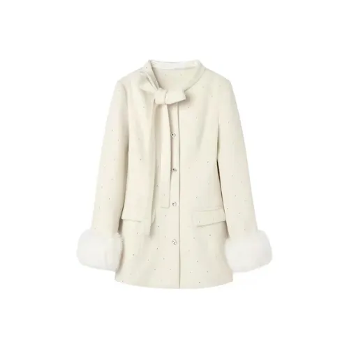 MOONCORE Абрикос Женское Пальто