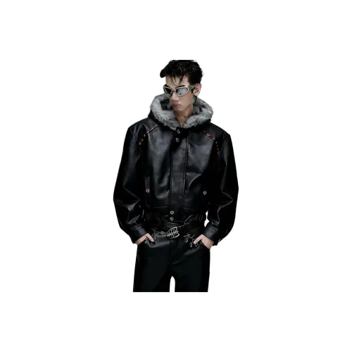 GUHUO Черный Унисекс Пуховики