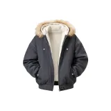 Тёмно-серый (утолщённый и с флисовой подкладкой, термический)