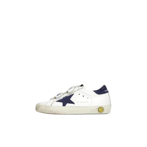 Golden Goose Супер Звезда противоскользящая устойчивая к истиранию низкий топ обувь для малышей белый для новорожденных и малышей