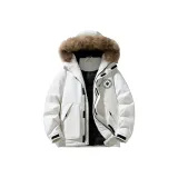 Белый [Съемный бренд, брошь]