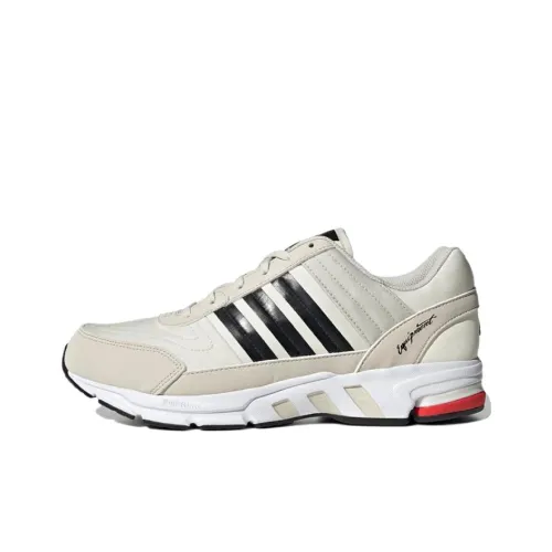 Adidas Equipment 10 Износостойкий Дышащий Легкий Низкий Топ Беговые кроссовки Унисекс Черный Белый