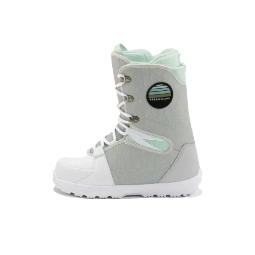 DECATHLON OLAIAN Амортизация Устойчивость к истиранию Термическое покрытие Высокие кеды Уличная обувь Унисекс Белый Серый