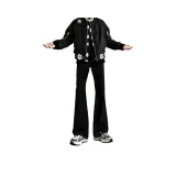 Черный [с флисовой подкладкой и утепленный]