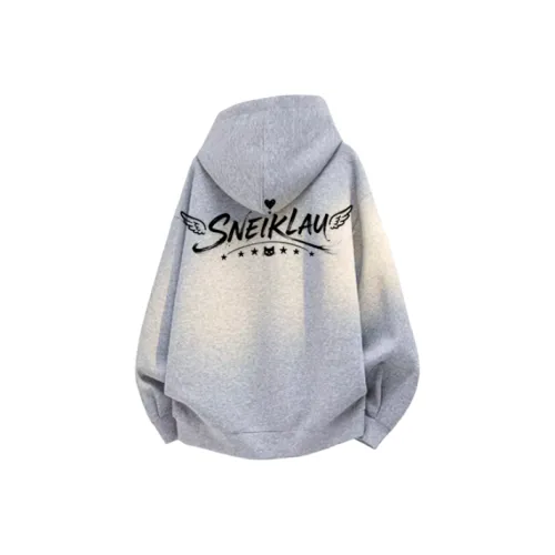 SNEIKLAU Светло-серый унисекс свитшоты