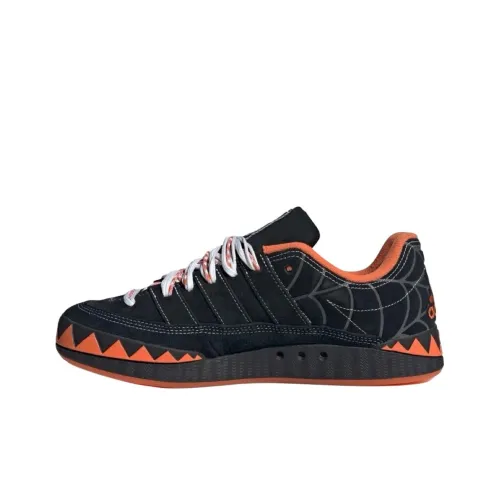Adidas Originals Adimatic JACK O'LANTERN Low Топ Скейтборд Кроссовки Unisex Черный Оранжевый