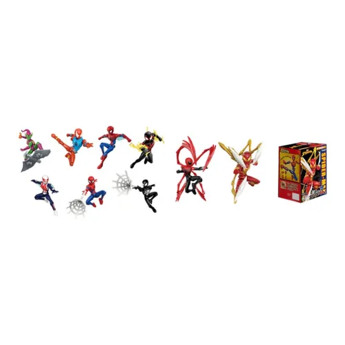 QIMENGJIMU Infinity Edition Железо Паук Man Слепые коробки Один Blind Коробка Целая коробка 9 шт