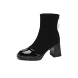 Тонкий черный флис