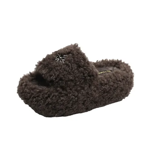 KLJK Устойчивые к истиранию Антибактериальные Шлепанцы Женские