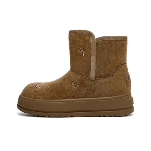 JOSINY Зимний Northeast Lazy Человек Slip On Утолщенный и с флисовой подкладкой устойчивый к холоду длинный флис