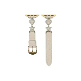 Золото + Экрю Кожа