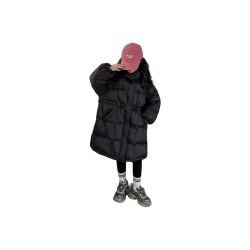 MUMUWU HOUSE Черный KIDS Пуховики